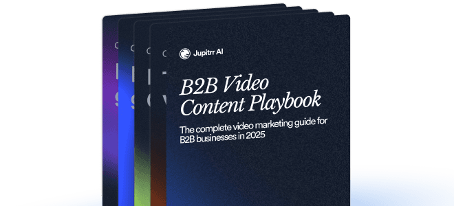 B2B Video Content Playbook