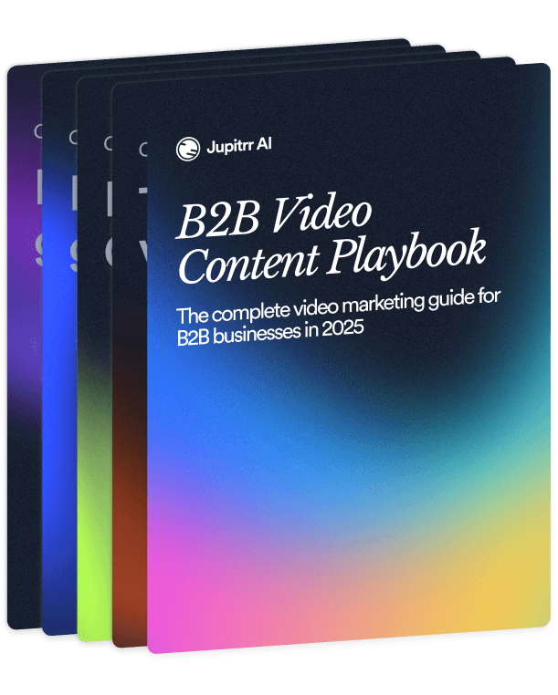 B2B Video Content Playbook
