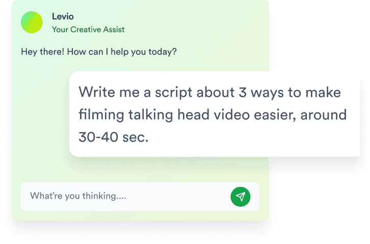 Jupitrr AI Script Writer - topic and angle entry for a new script.