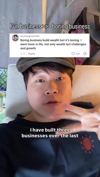 I have built three business over the last seven years.