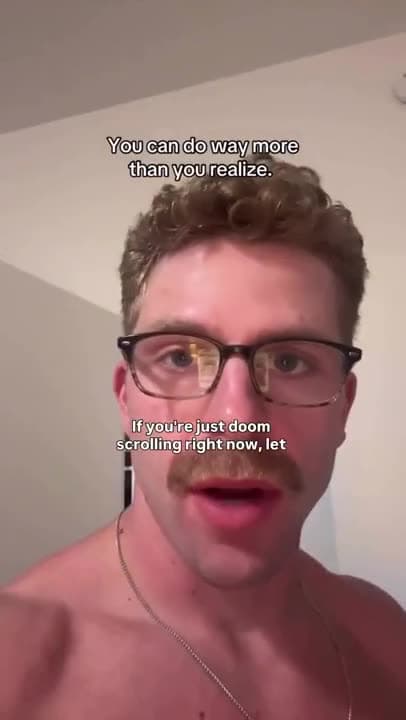 if you're just doom scrolling right now let this be the one piece of advice that you take from this app tonight