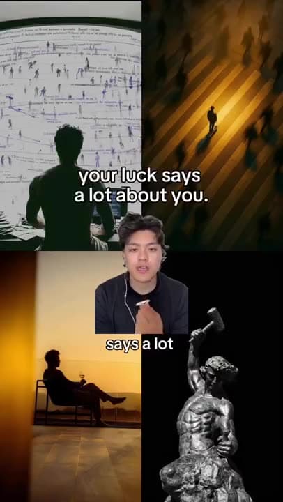 Your luck says a lot about you. In this world there are four types of luck.