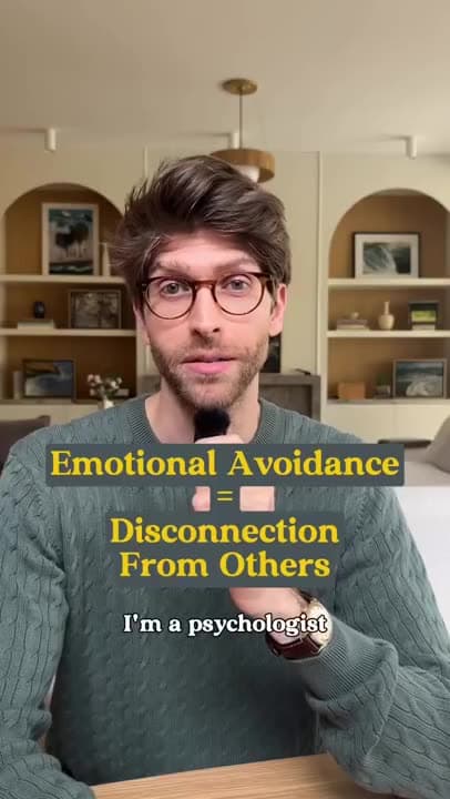 I'm a psychologist. People who avoid or struggle to recognize their own emotions can find it very difficult to understand yours.