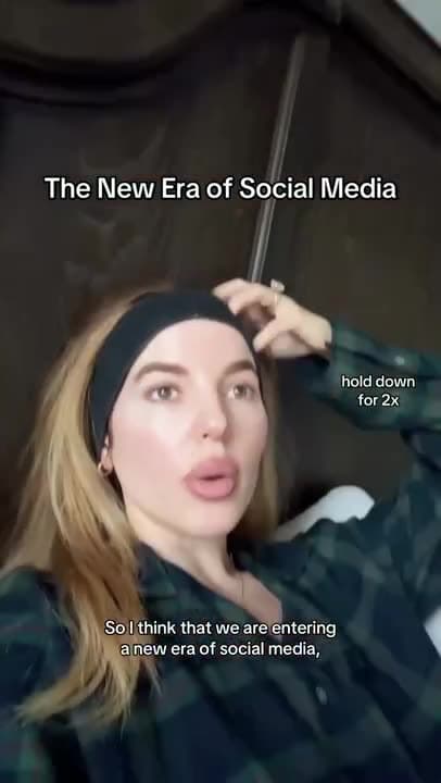 So I think that we are entering a new era of social media and most creators do not even know that the ground is literally shifting under their feet.