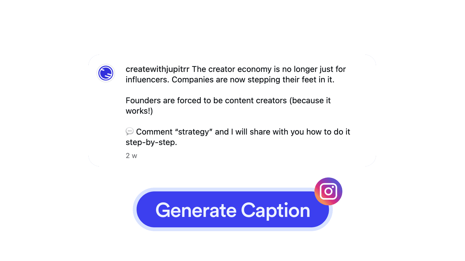 Instagram Reels Caption Generator